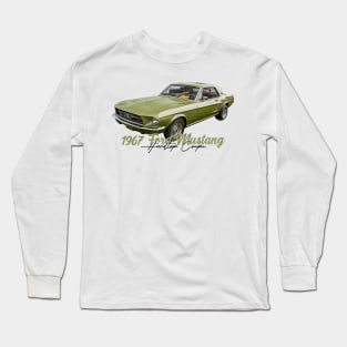 1967 Ford Mustang Hardtop Coupe Long Sleeve T-Shirt